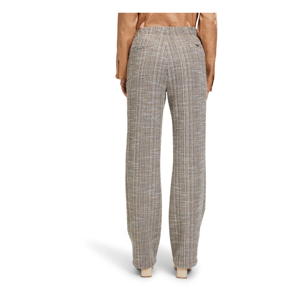 Betty & Co Broek met structuur om in te stappen Gray Dames