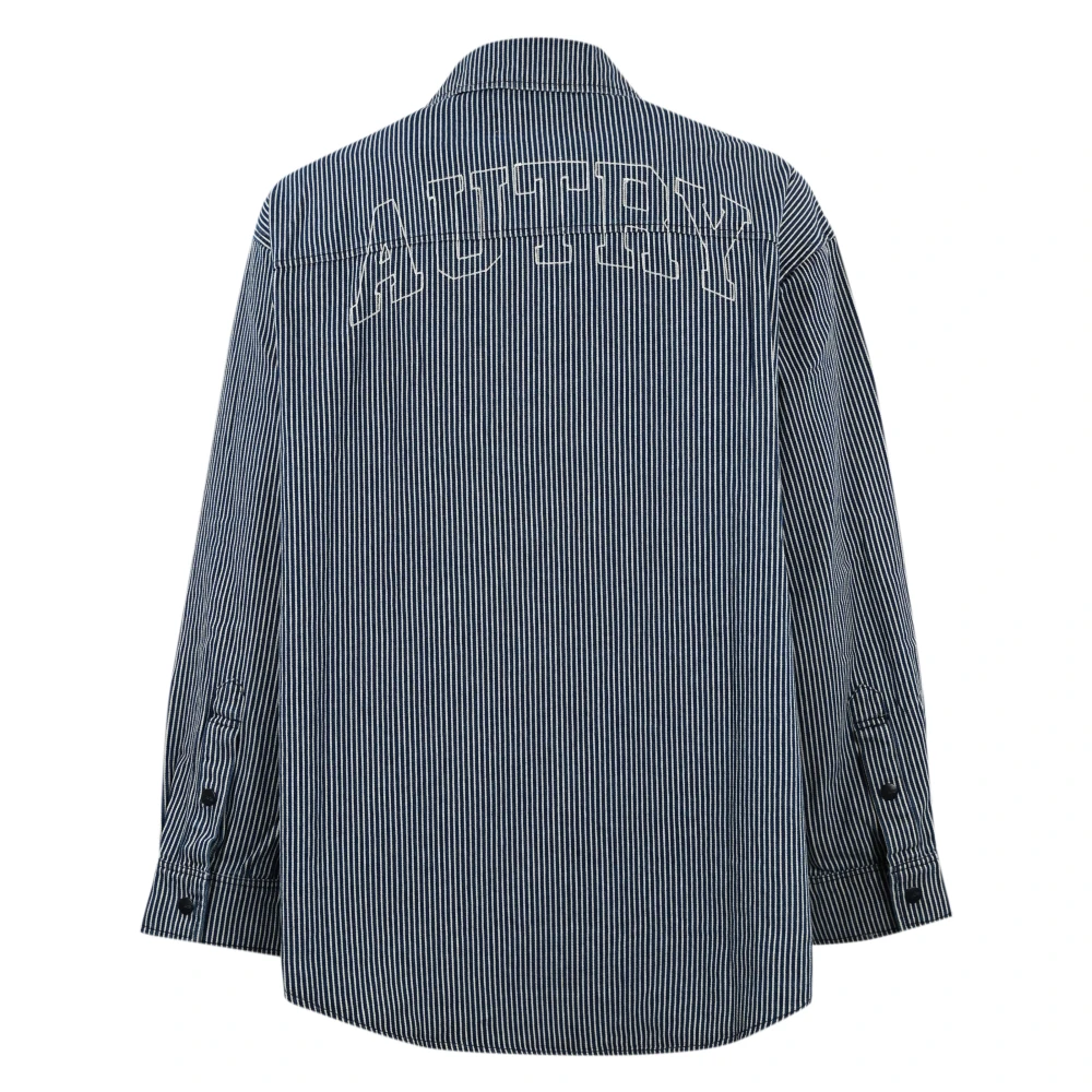 Autry Klassiek Katoenen Overhemd Blue Heren