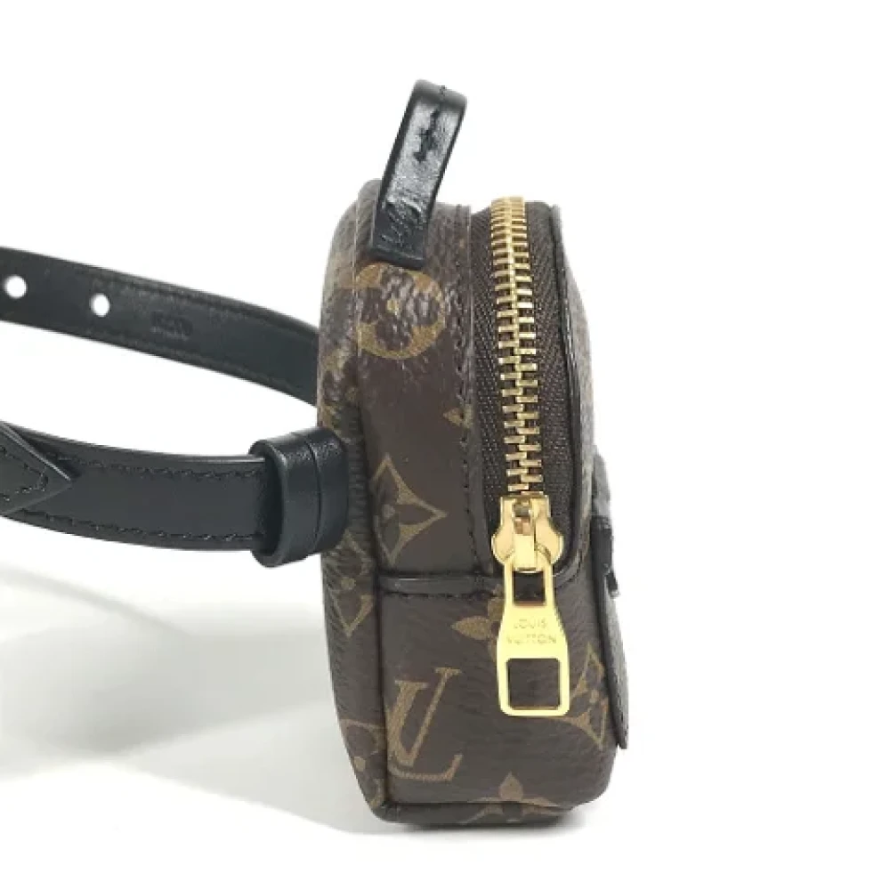 Louis Vuitton Vintage Pre-owned Cotton louis-vuitton-bags Brown Dames
