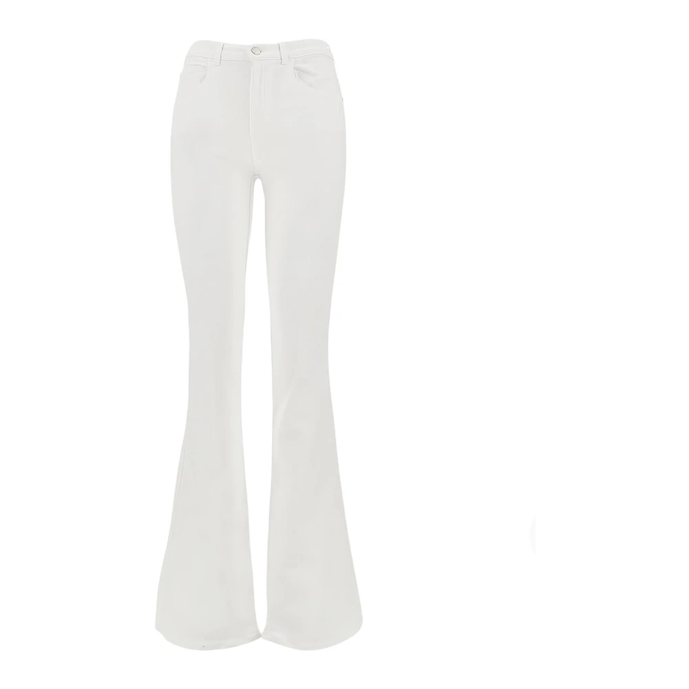 Emporio Armani Vrouw Wit Jeans Dames, W27, J9d Flared Jeans