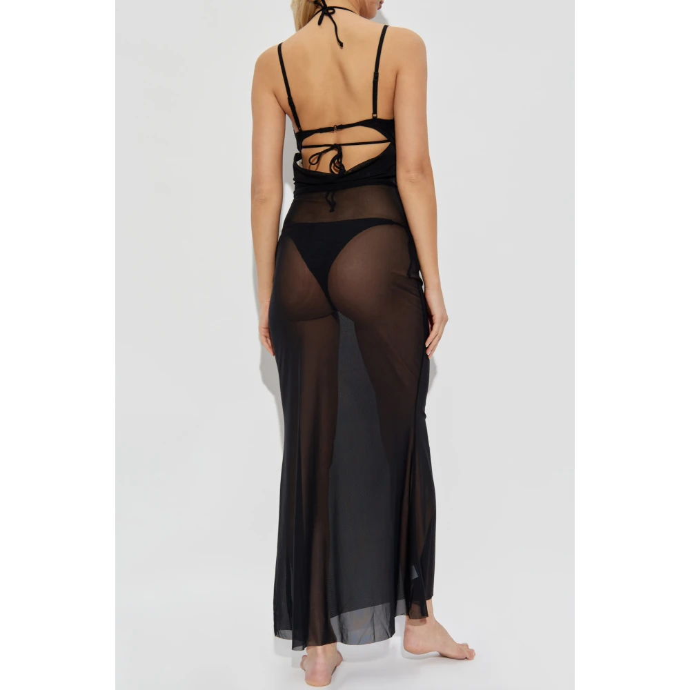 Bond-Eye Strandjurk Cindy Ring Maxi Black Dames