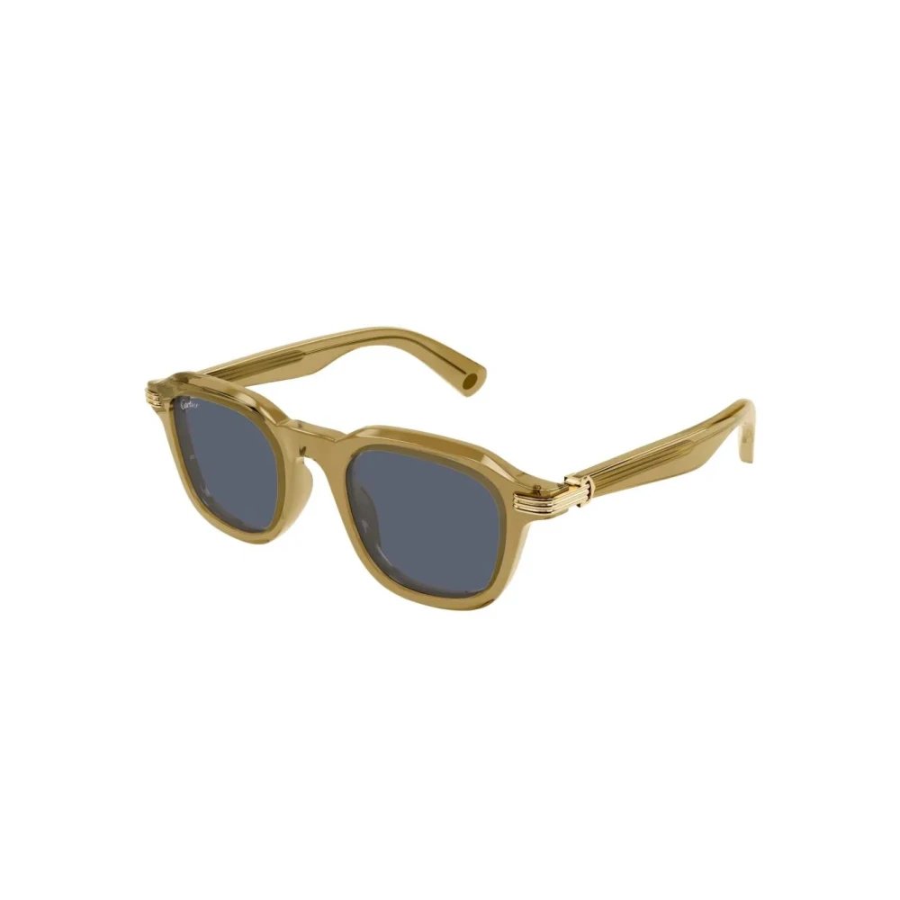 Cartier Men's Yellow Sunglasses, 49 Mm, Première Sunglasses
