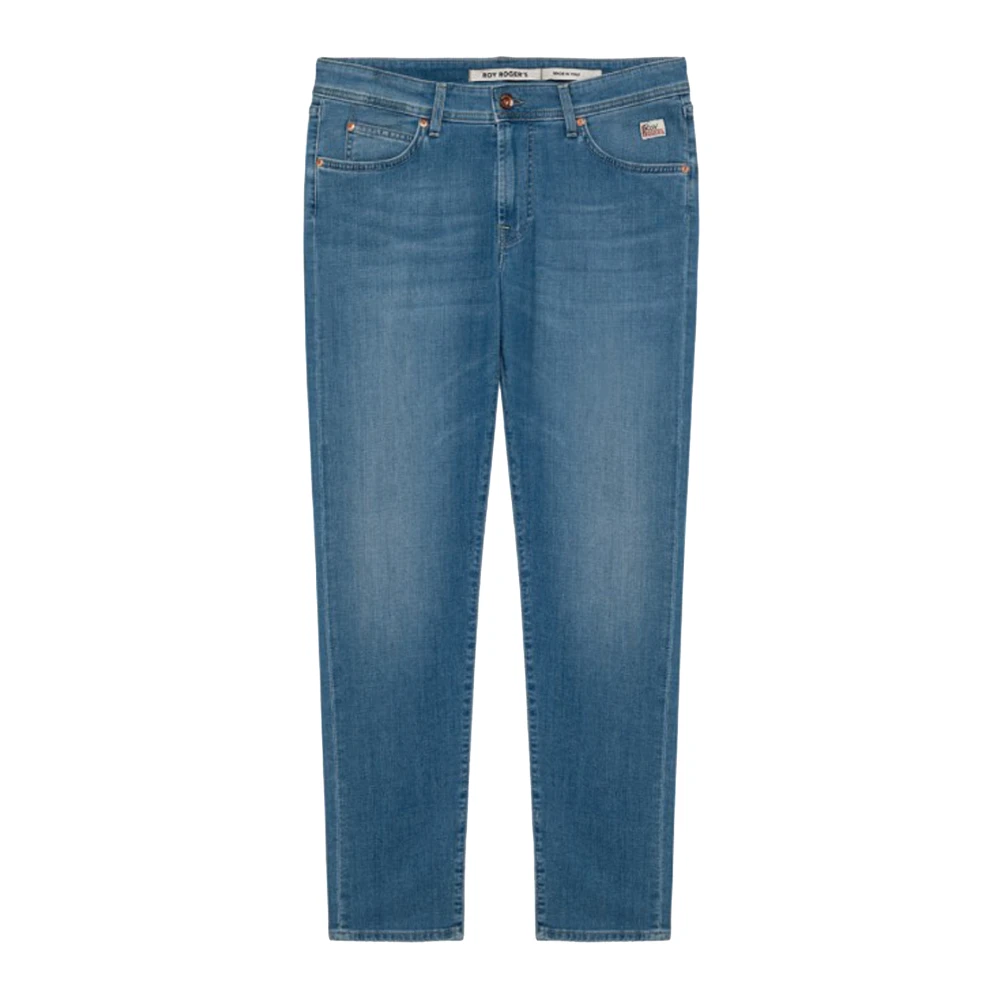 Roy Roger's Men's Blue Slim Fit Jeans, W35, Slim-Fit Jeans