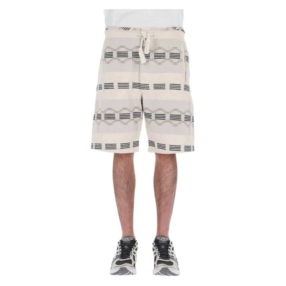 Isabel Marant Men's Beige Casual Shorts, L, Deliann Shorts