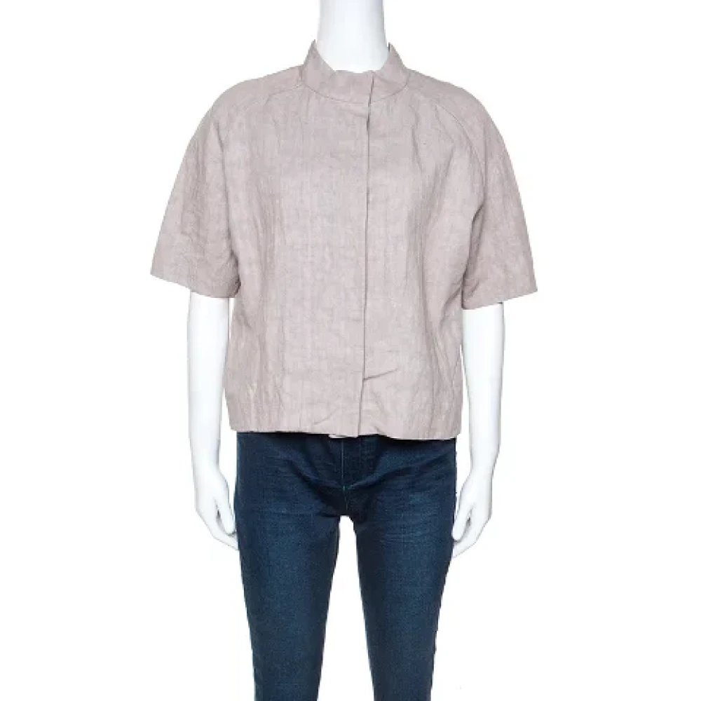 Marni Pre-owned Fabric tops Beige Dames