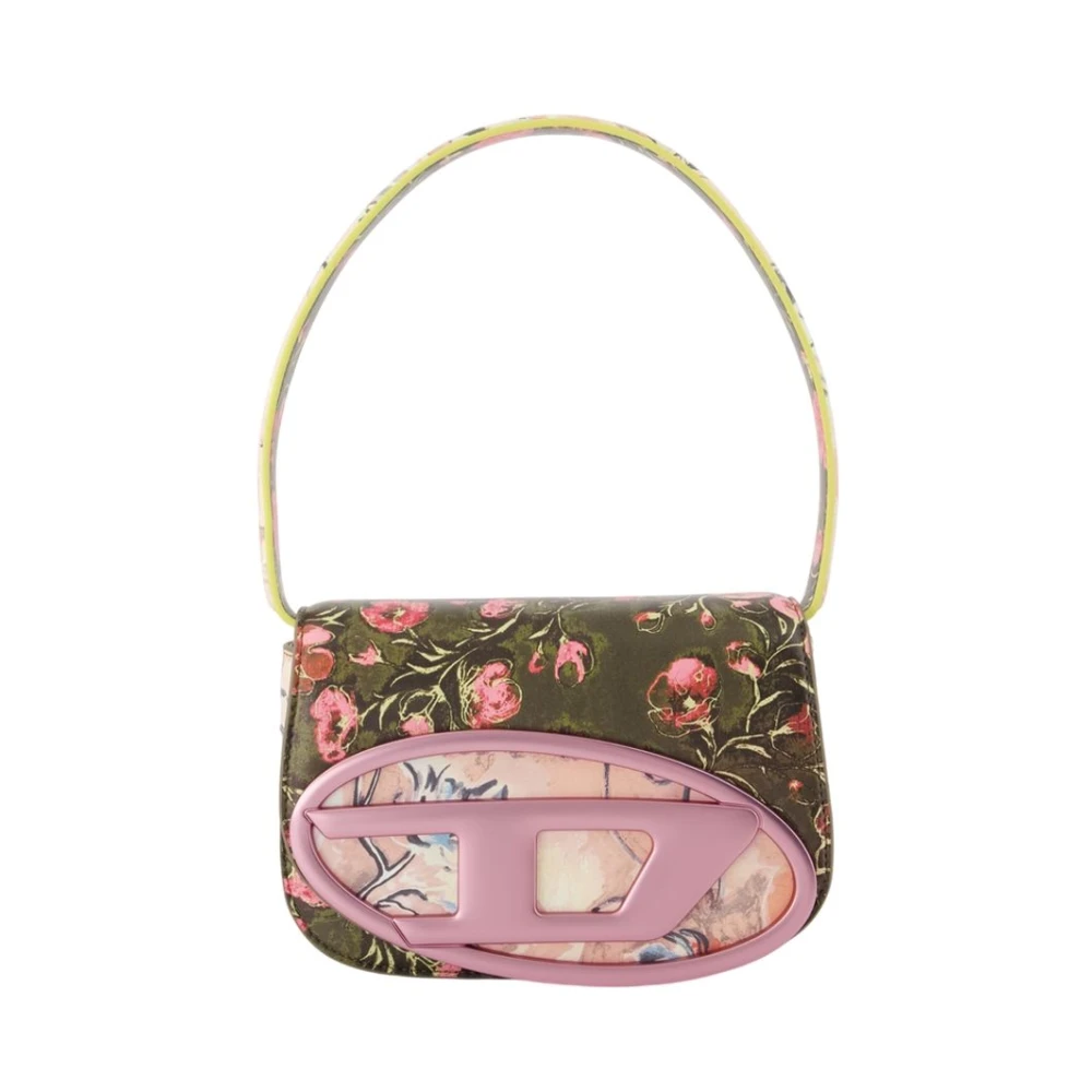 Diesel Women's Multicolor - 1Dr-Iconic Shoulder Bag With Floral Print - Shoulder Bags - Woman Uni - Image 3