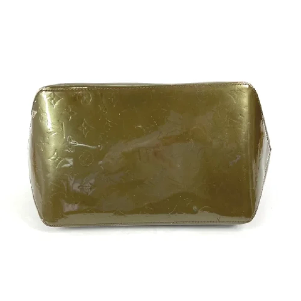 Louis Vuitton Vintage Pre-owned Cotton louis-vuitton-bags Green Dames