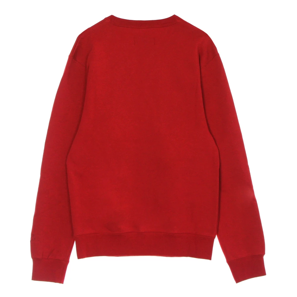 Jordan Rode Fleece Crew Neck Sweatshirt Red Heren