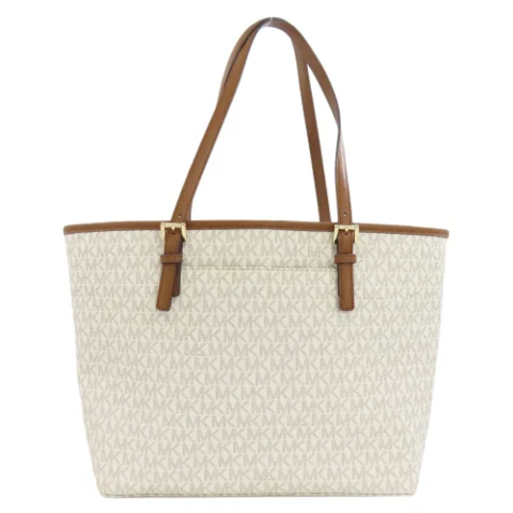 Michael Kors Pre-owned Plastic shoulder-bags White Dames