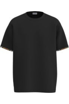 t-shirt-a-revers-a-carreaux-noir