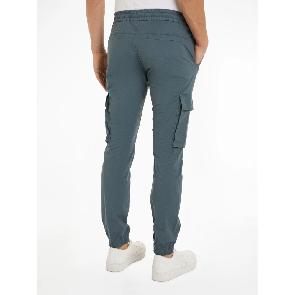 Calvin Klein Grijze Cargo Skinny Broek Gray Heren
