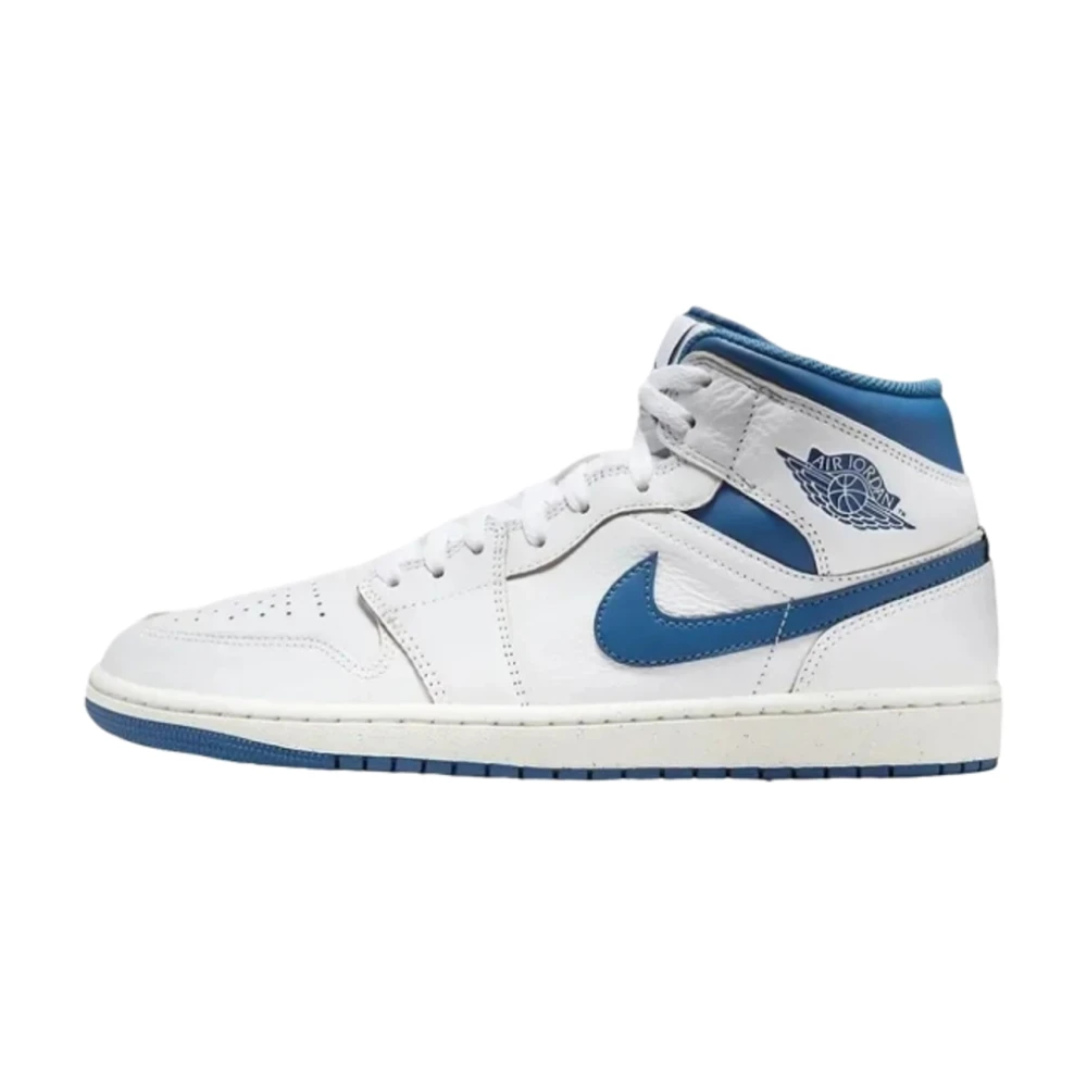 Jordan White 1 Mid Se Industrial Blue - Male - Trainers - 12 Uk - Sport
