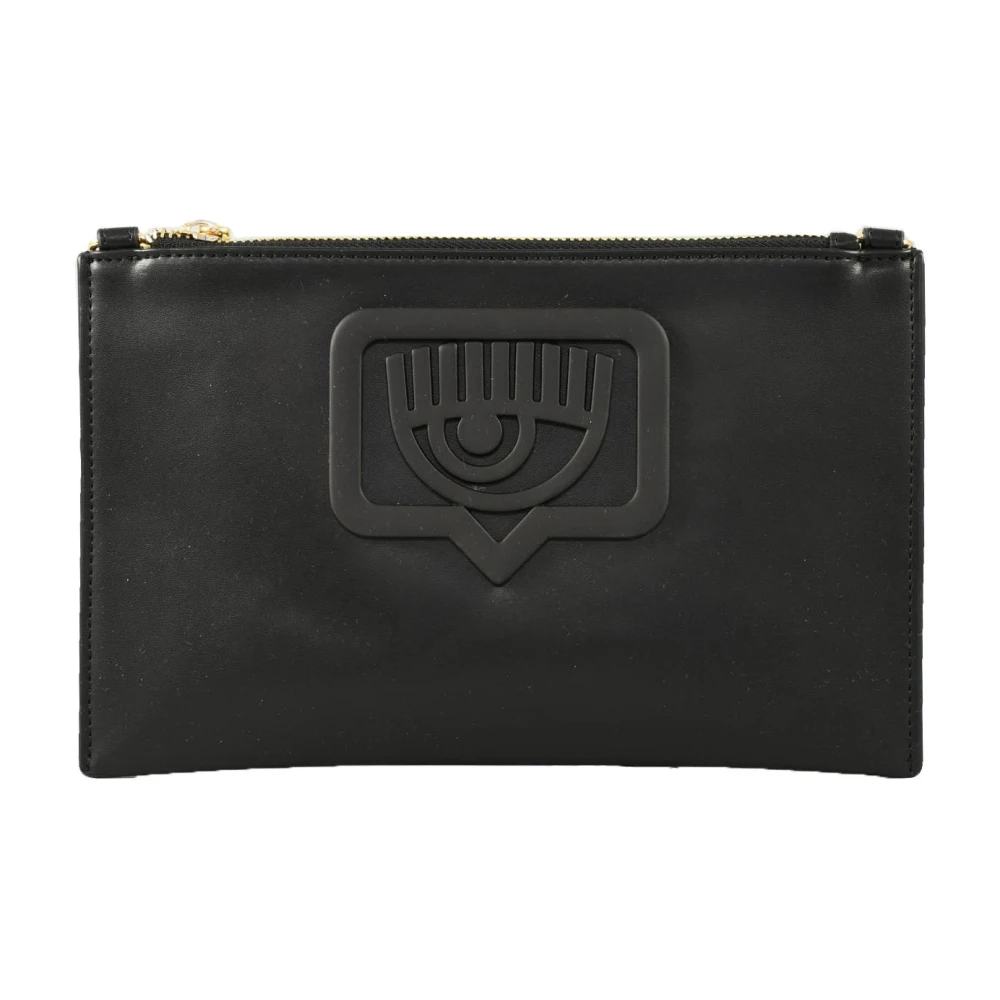 Chiara Ferragni Collection Stijlvolle PU Handtas Black Dames