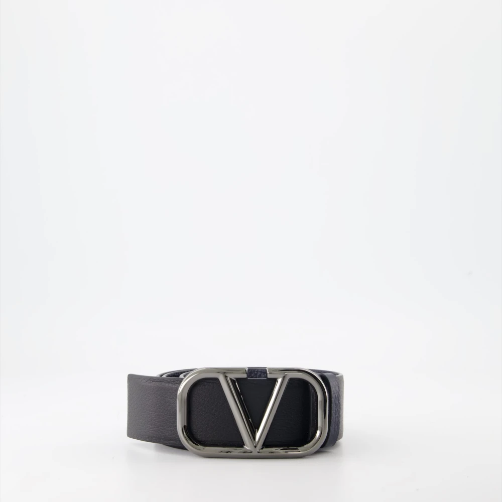 Valentino Garavani Omkeerbare VLogo Riem Black Heren