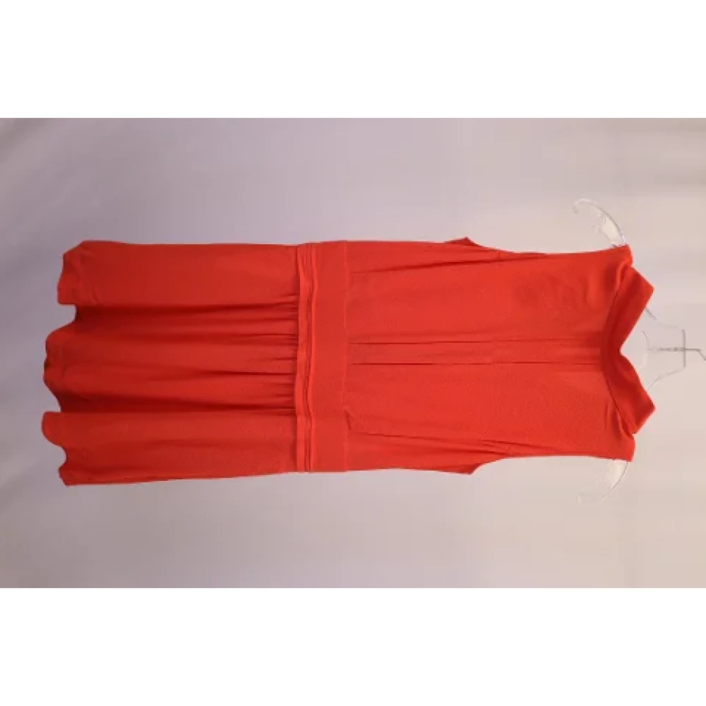 Chloé Pre-owned Fabric dresses Red Dames