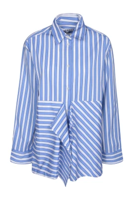 Peplum Drape Shirt