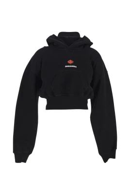 Cropped Fit Hoodie