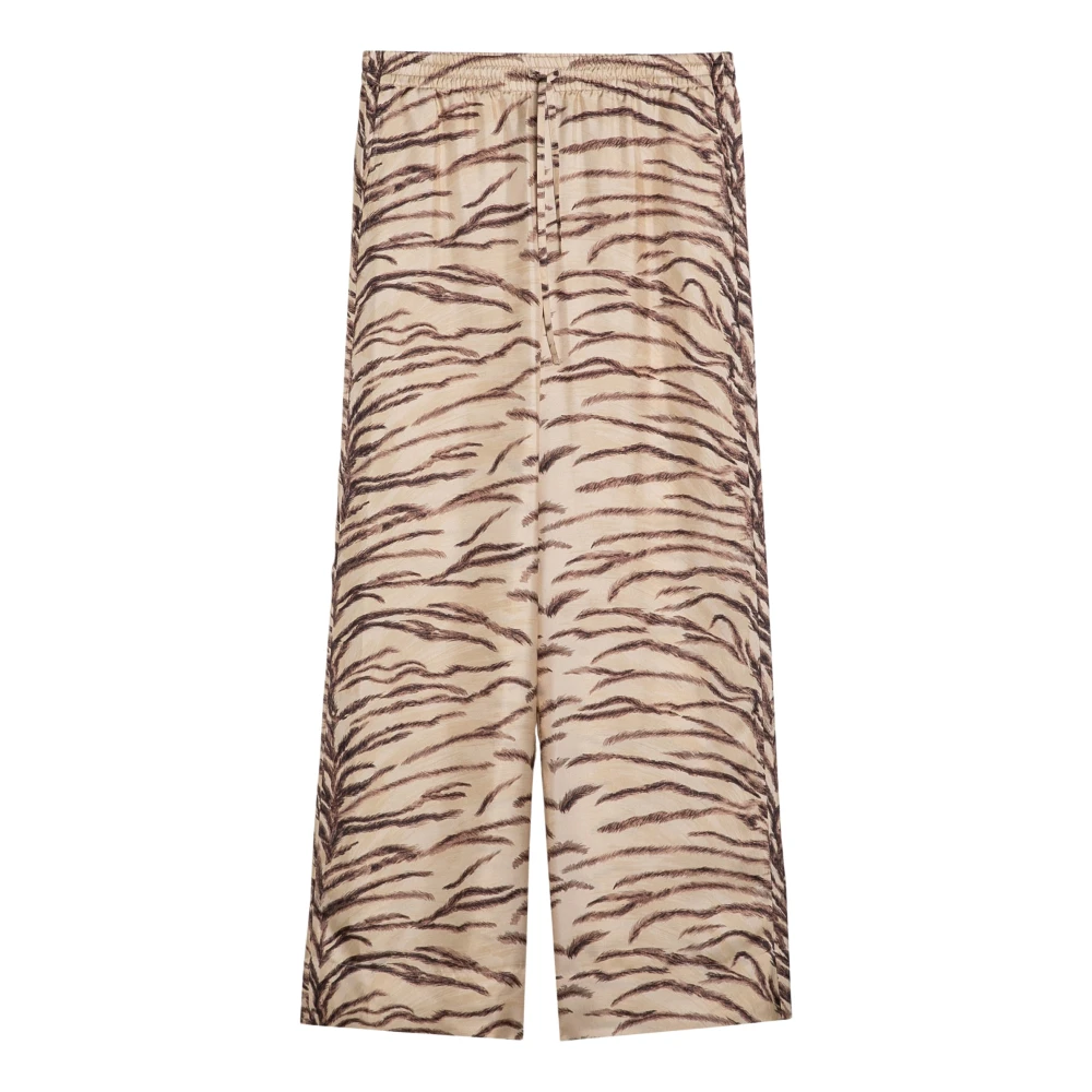 Stella Mccartney Wijde Palazzo Broek Beige Dames