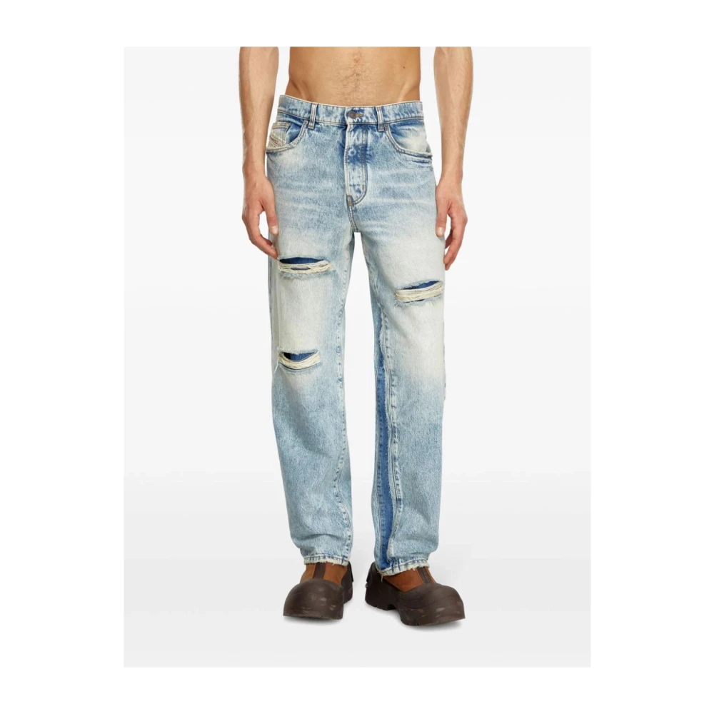 Diesel Fire Jeans Blue Heren