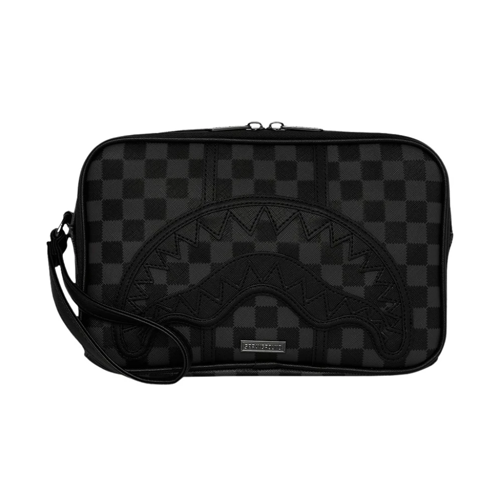 Sprayground Men's Black Midnight Chateau Toiletry Brick - Toilet Bags - One Size - Bags