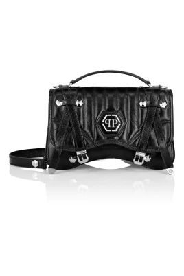 Leather Medium Belt Bag Hexagon