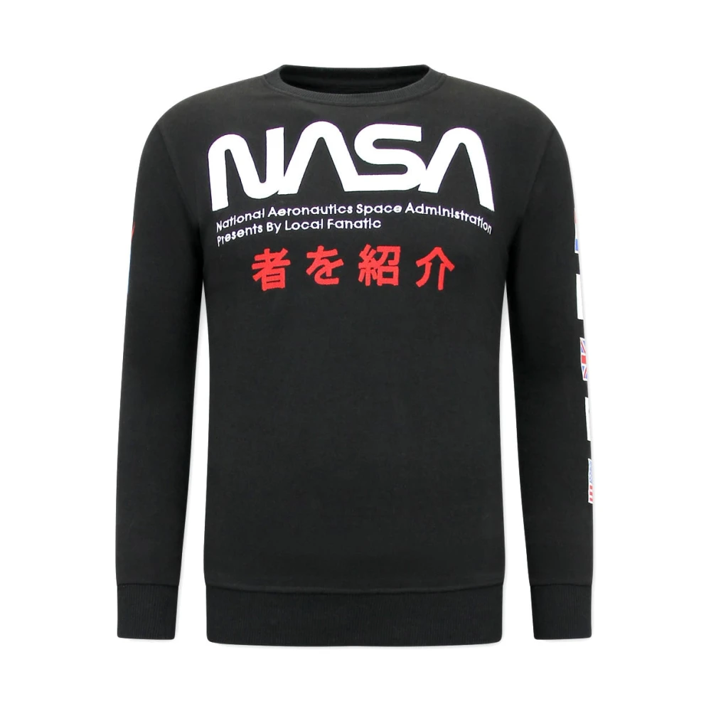 Local Fanatic Nasa International Tröjor Herr - 11-6505Z Black, Herr