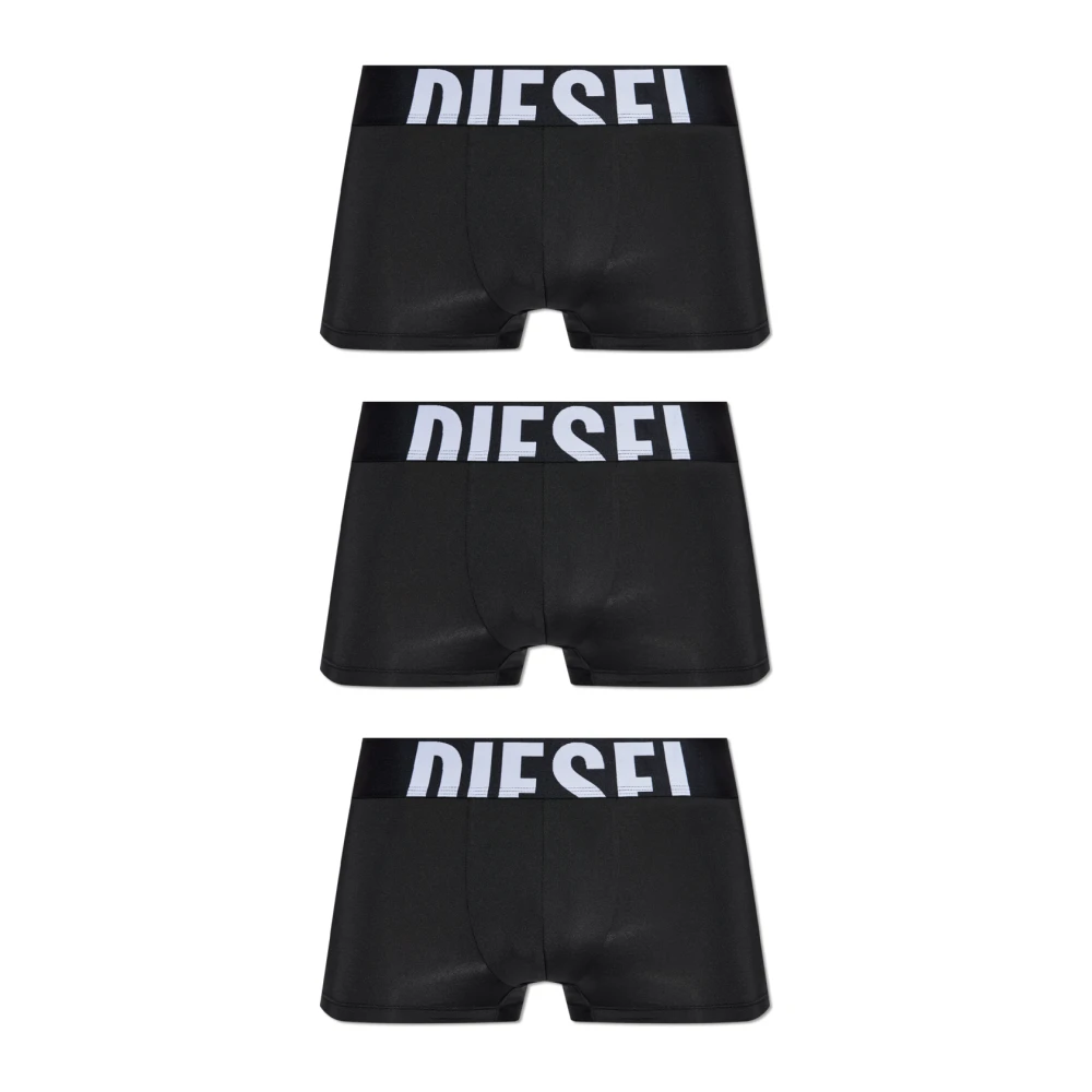 Diesel - Pack De Tres Boxers Damien - Underwear - Hombre - Negro - L