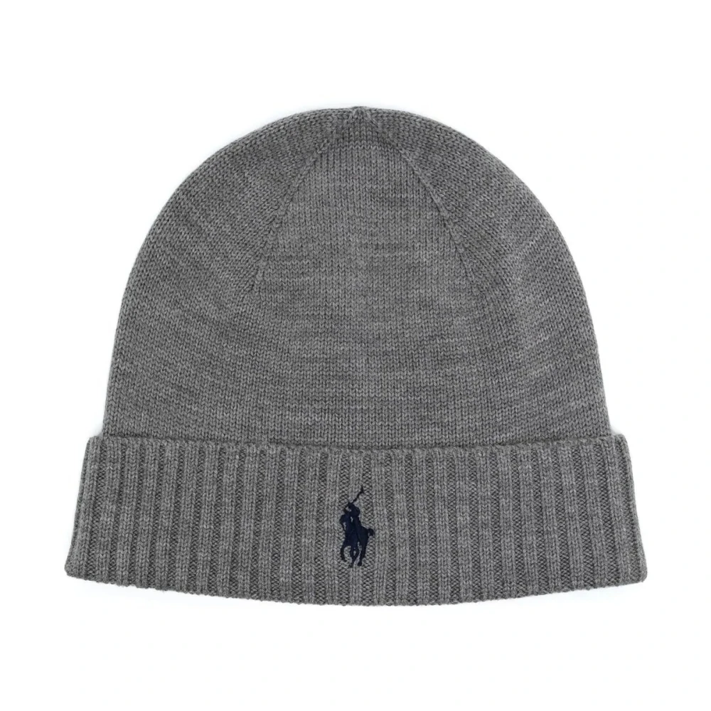 Polo Ralph Lauren Koude Weer Hoeden Collectie Gray Heren