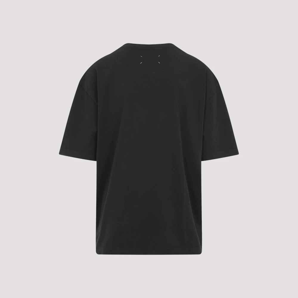 Maison Margiela Casual Katoenen T-shirt Black Heren