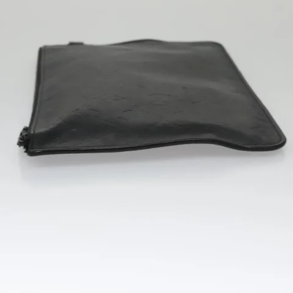 Louis Vuitton Vintage Pre-owned Leather pouches Brown Dames