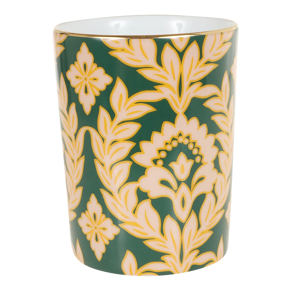 La DoubleJ Gouden Garland Porseleinen Mok Multicolor Dames