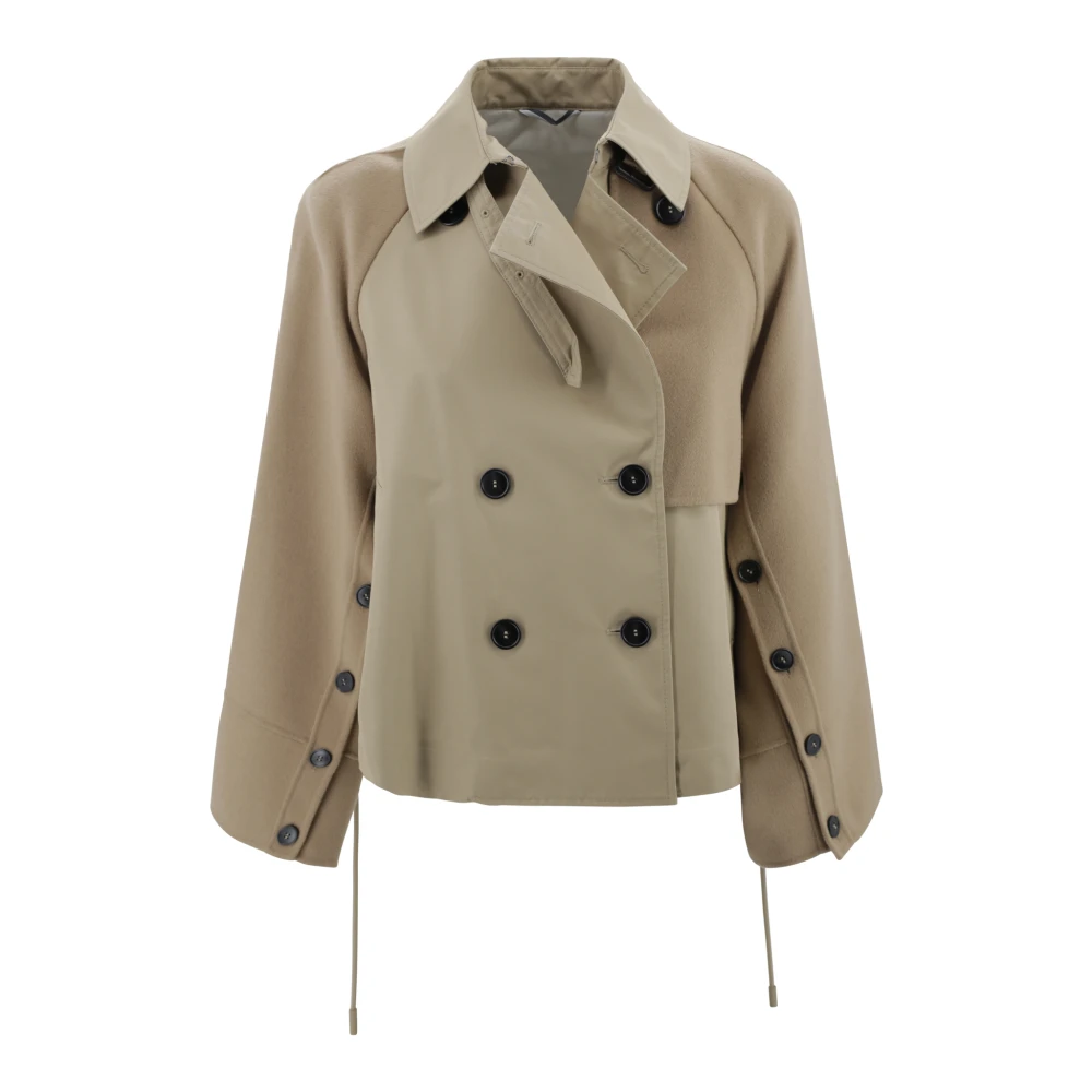 Max Mara Weekend Kameel Weekendjassen voor vrouwen Brown Dames