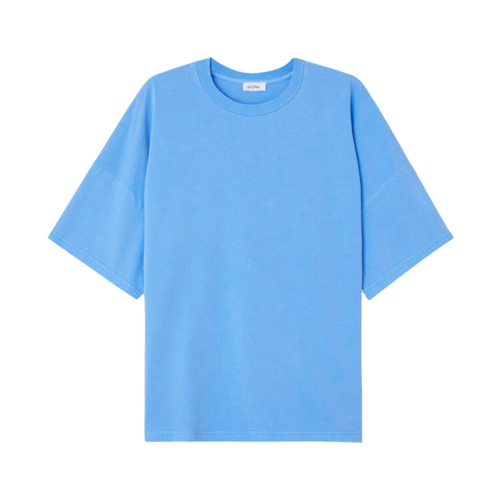 American vintage Korte mouw Fizvalley T-shirt Blue Heren