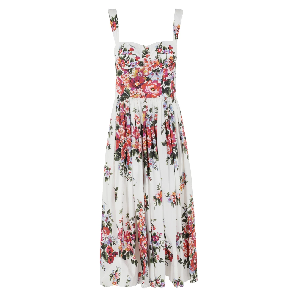 Dolce & Gabbana Vrouw Multicolor Flower Dress