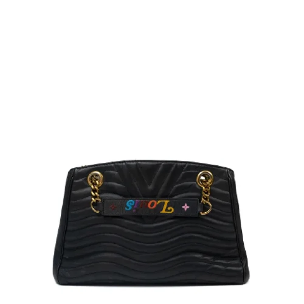 Louis Vuitton Vintage Pre-owned Leather louis-vuitton-bags Black Dames