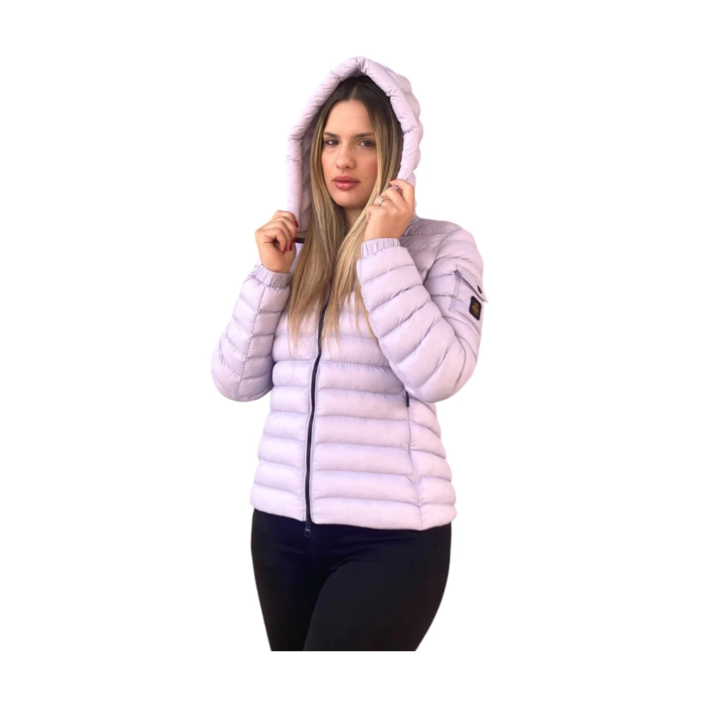 RefrigiWear Stijlvolle Winterjas Purple Dames