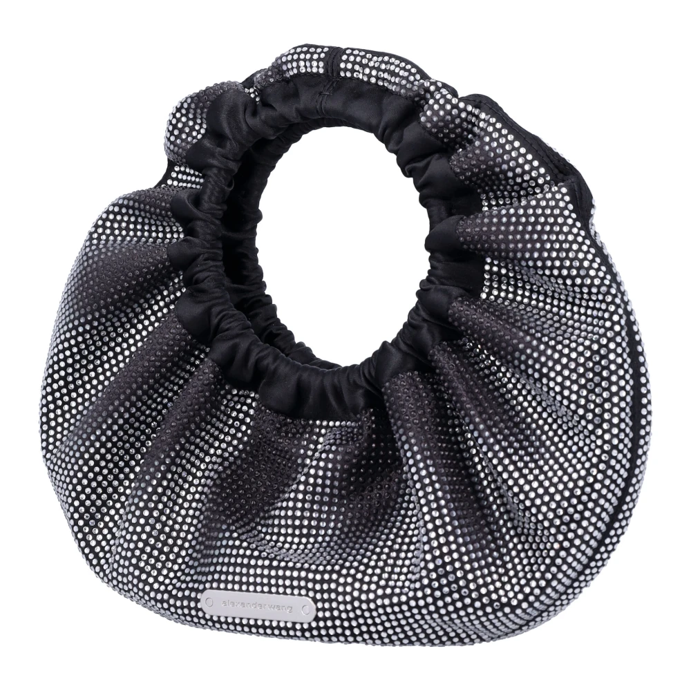 alexander wang Zwarte Crescent Mini Handtas Black Dames