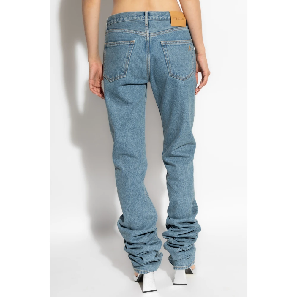 The Attico Jeans met zeer lange benen Blue Dames