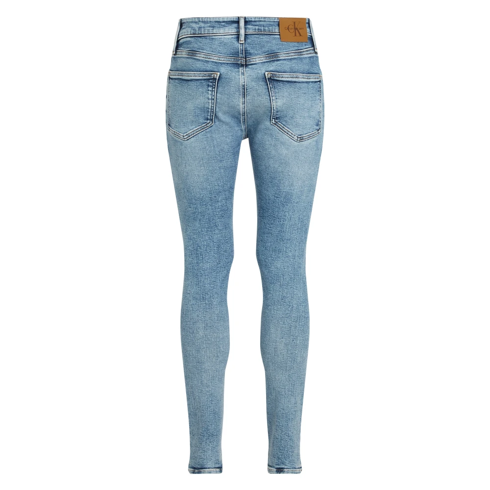 Calvin Klein Blauwe Slim Fit Stretch Jeans Blue Heren
