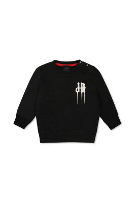 black-round-neck-sweatshirt