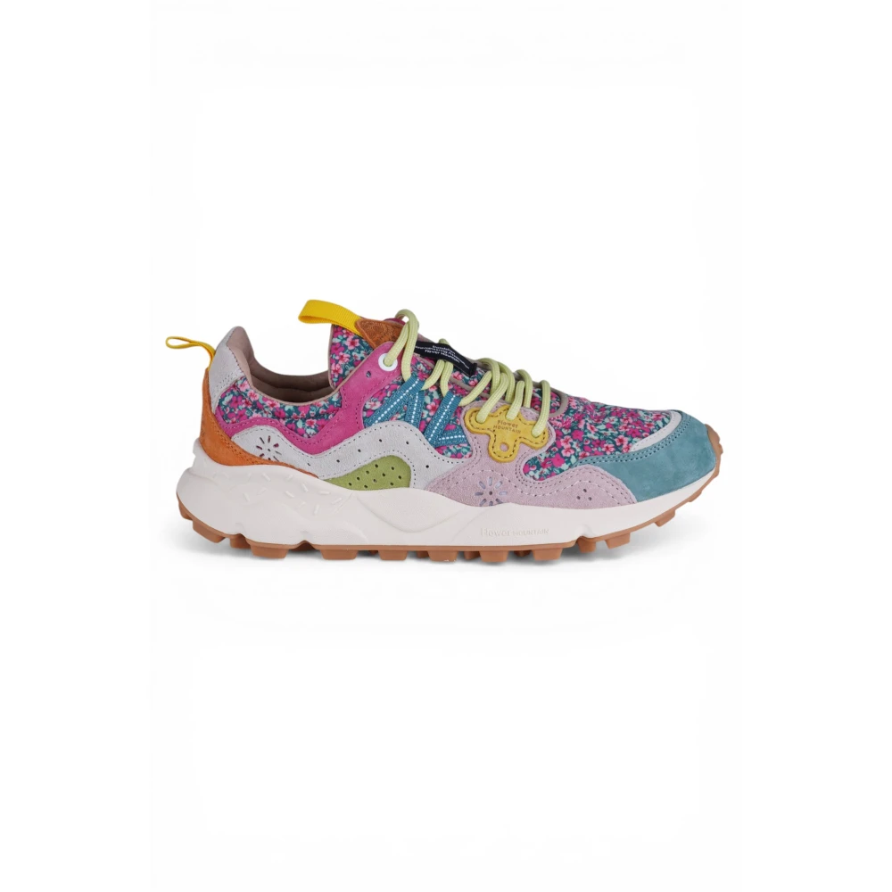 Flower Mountain Women's Multicolor Sneakers, 3 Uk, Yamano 3 Trainers