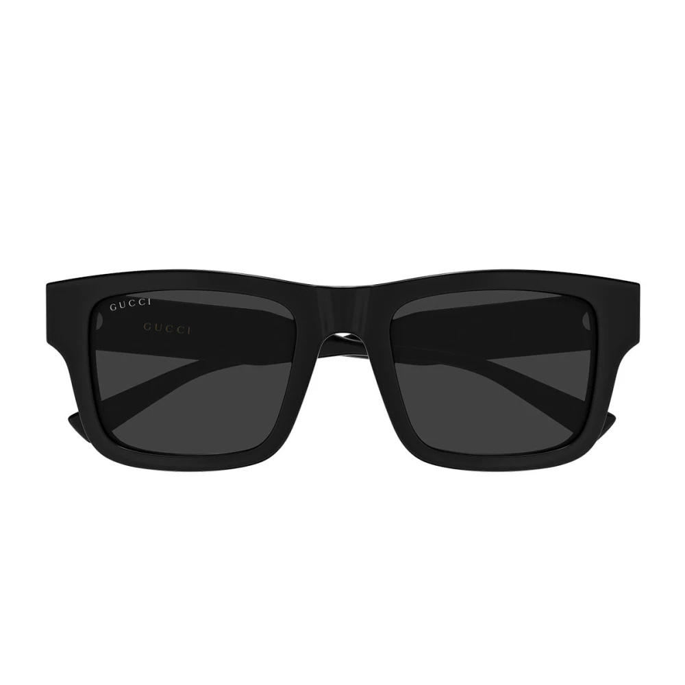 Gucci Men's Black Square Sunglasses - Sunglasses - 54 Mm - Accessories