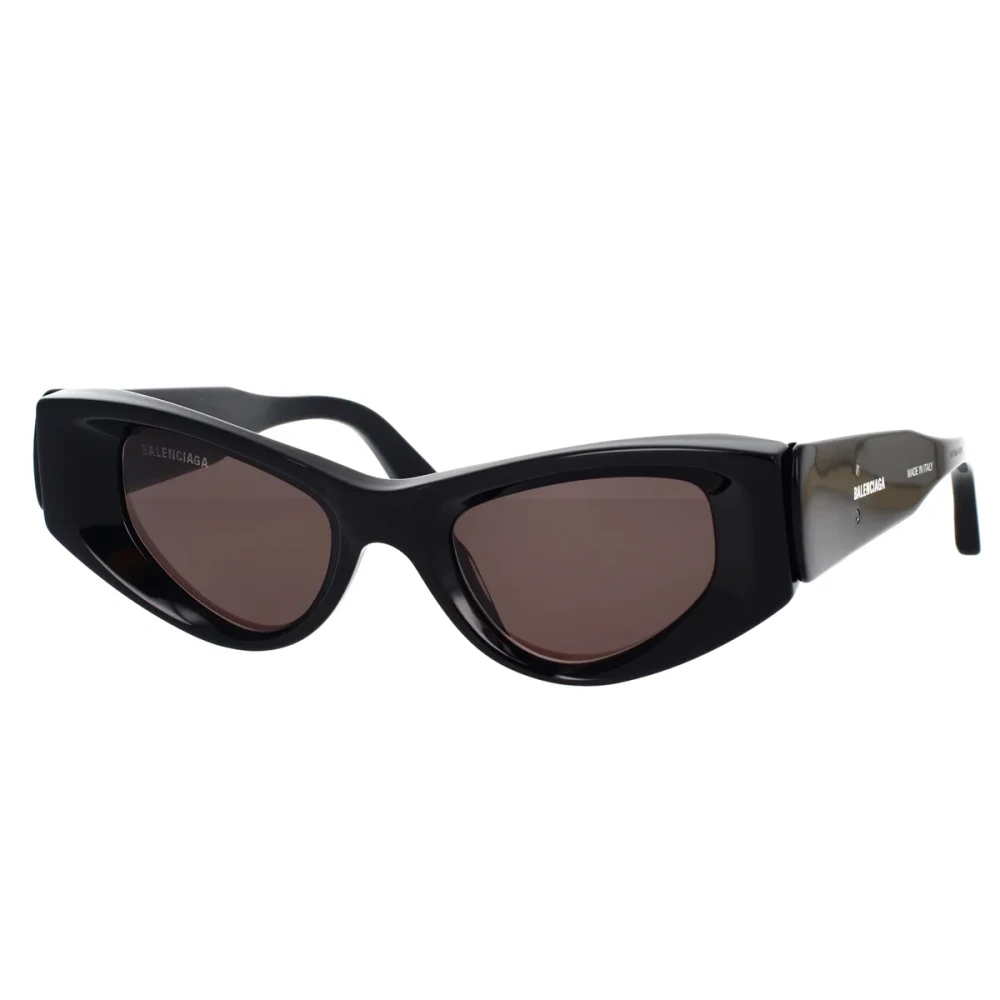 Balenciaga Unisex Black Sunglasses, 57 Mm, Cat-Eye Sunglasses Odeon Style