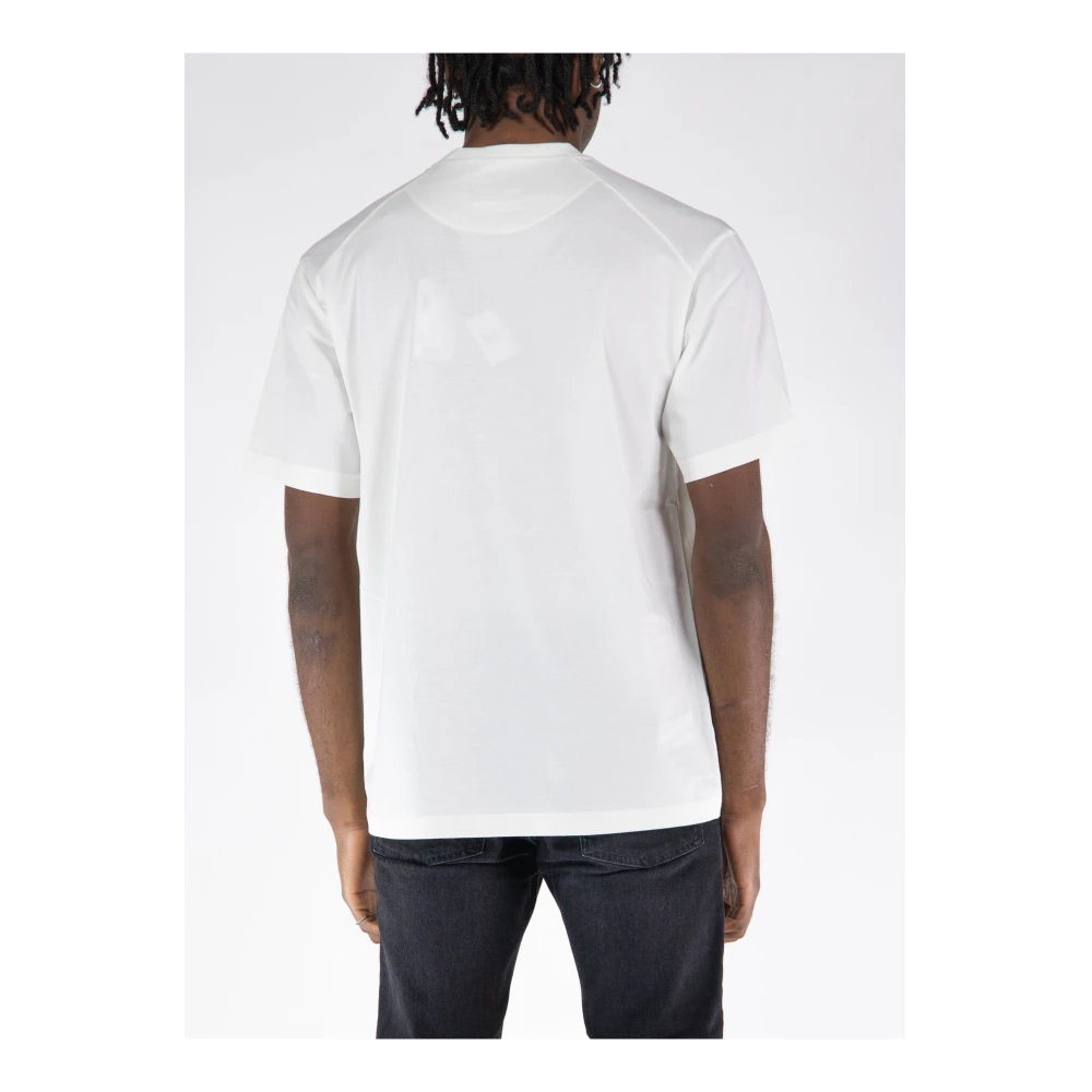 Y-3 Grafisch T-shirt White Heren