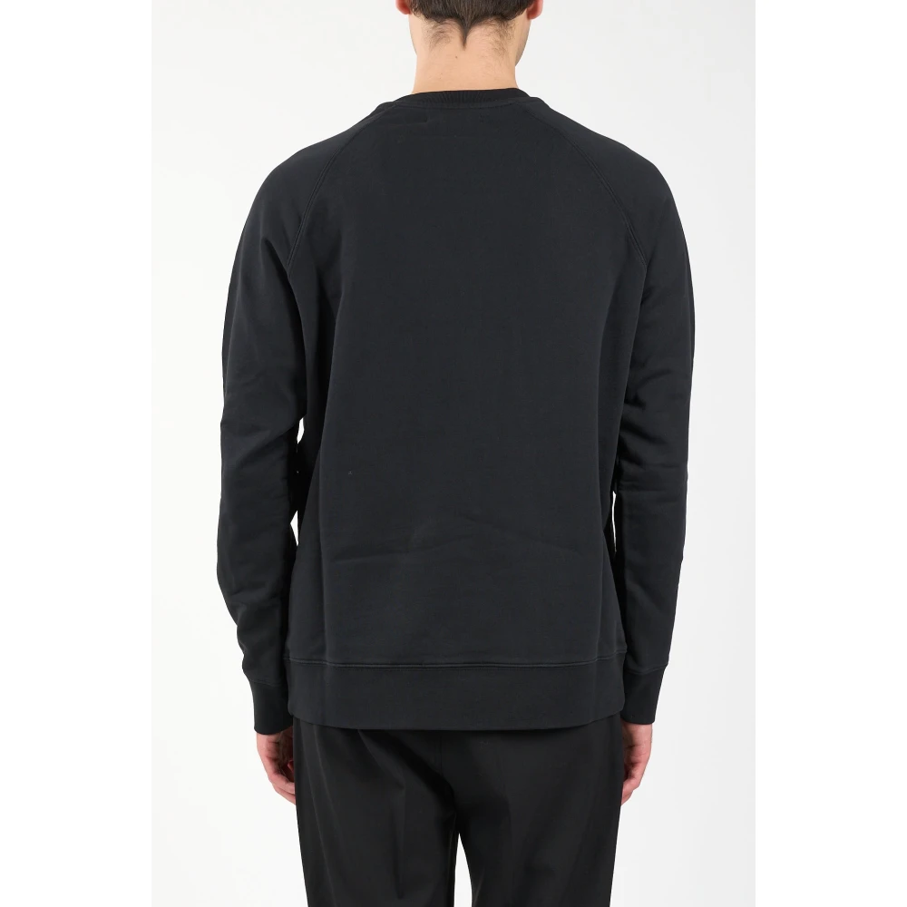 Mauro Grifoni Katoenen sweatshirt met bedrukt logo Black Heren