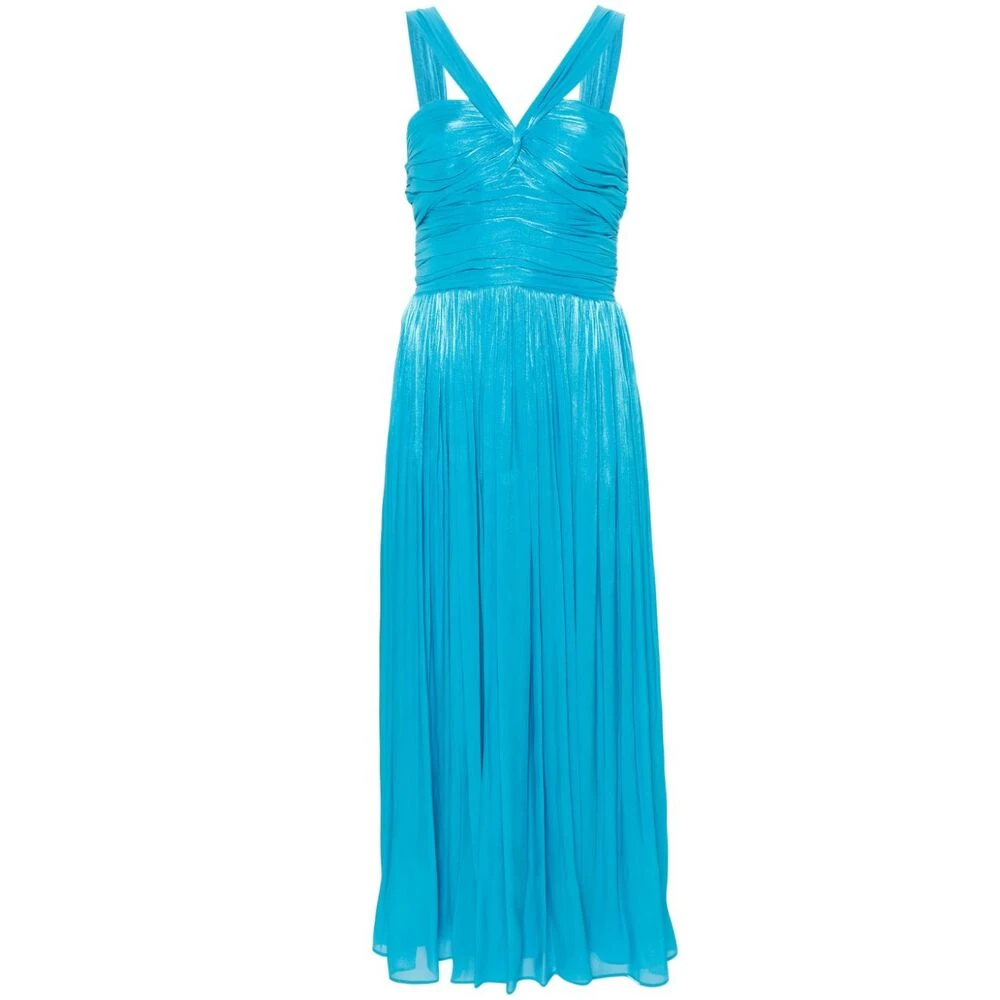 Costarellos Maxi Dresses Blue Dames