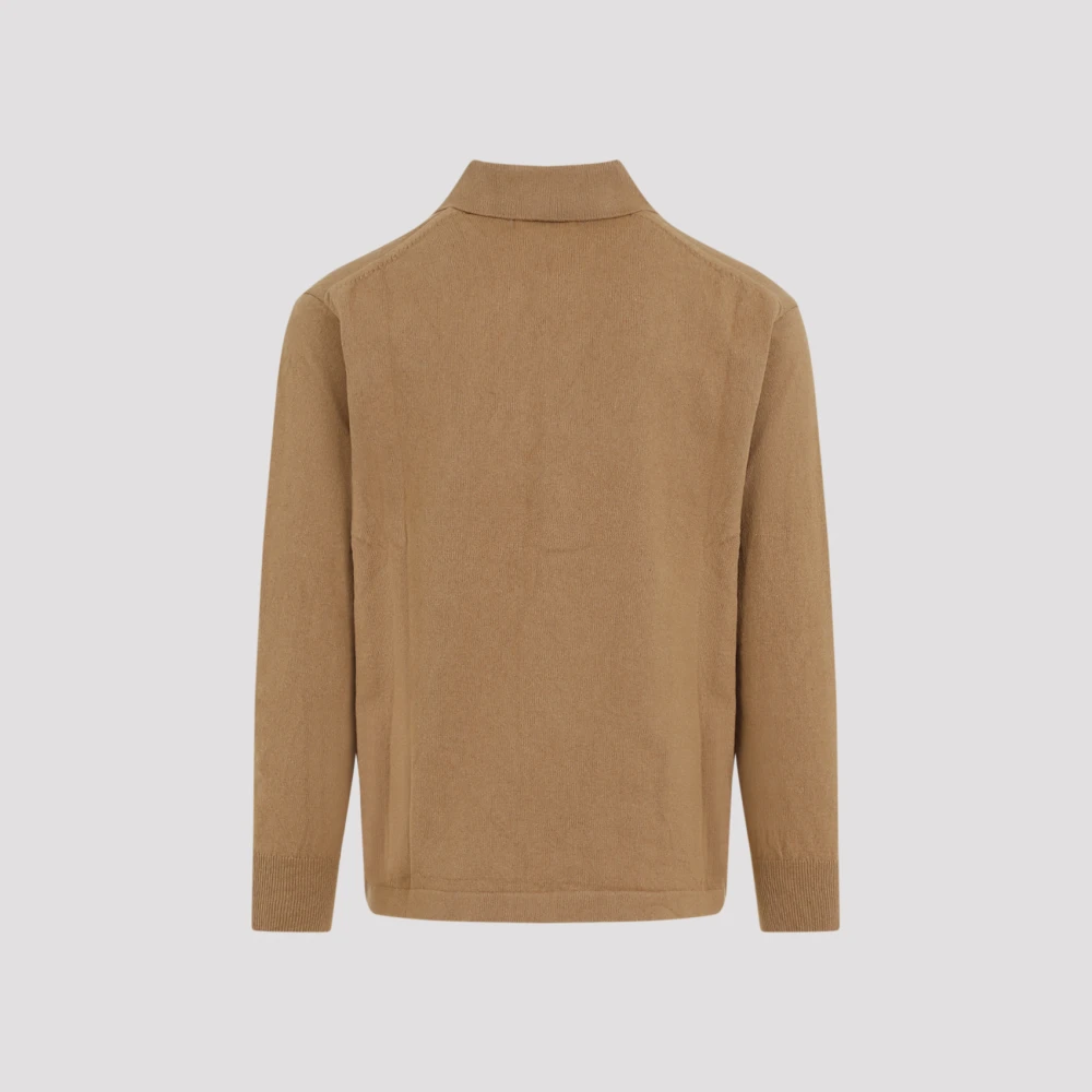 Universal Works Neutrale Trui Aw24 Brown Heren