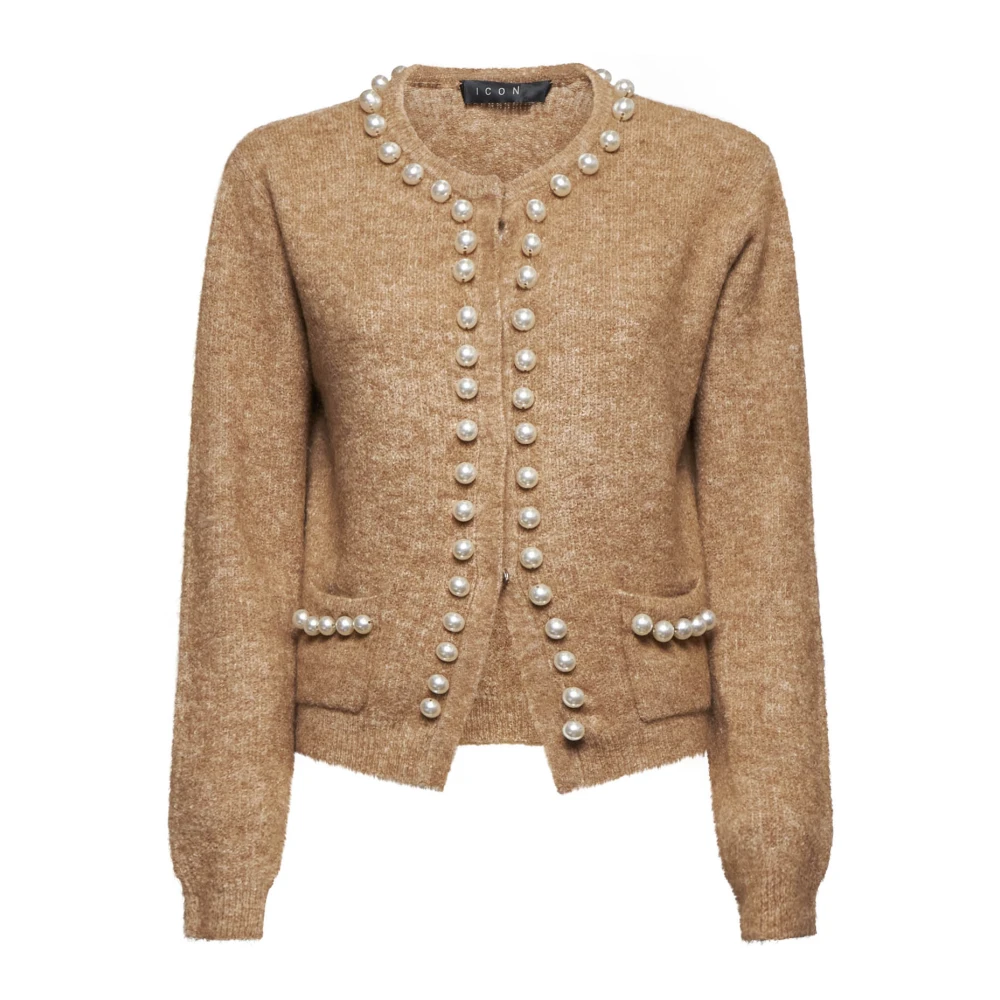 Kaos Icona Kamel Trui Brown Dames