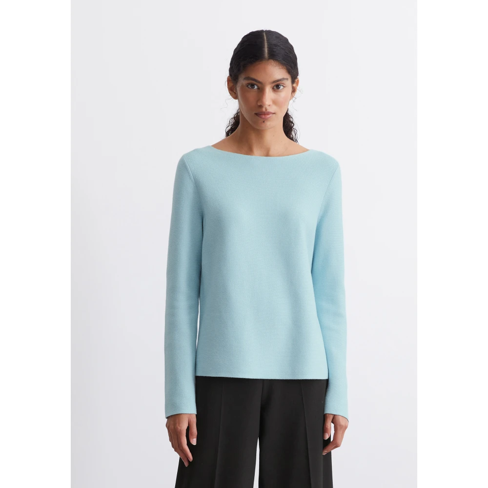 Marc O'Polo Sweater slim Blue Dames