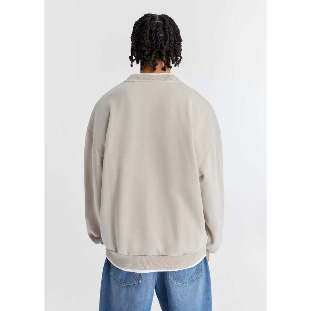 Axel Arigato State Washed Sweatshirt Brown Heren